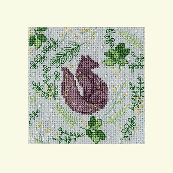 Christmas Card - Scandi Fox
